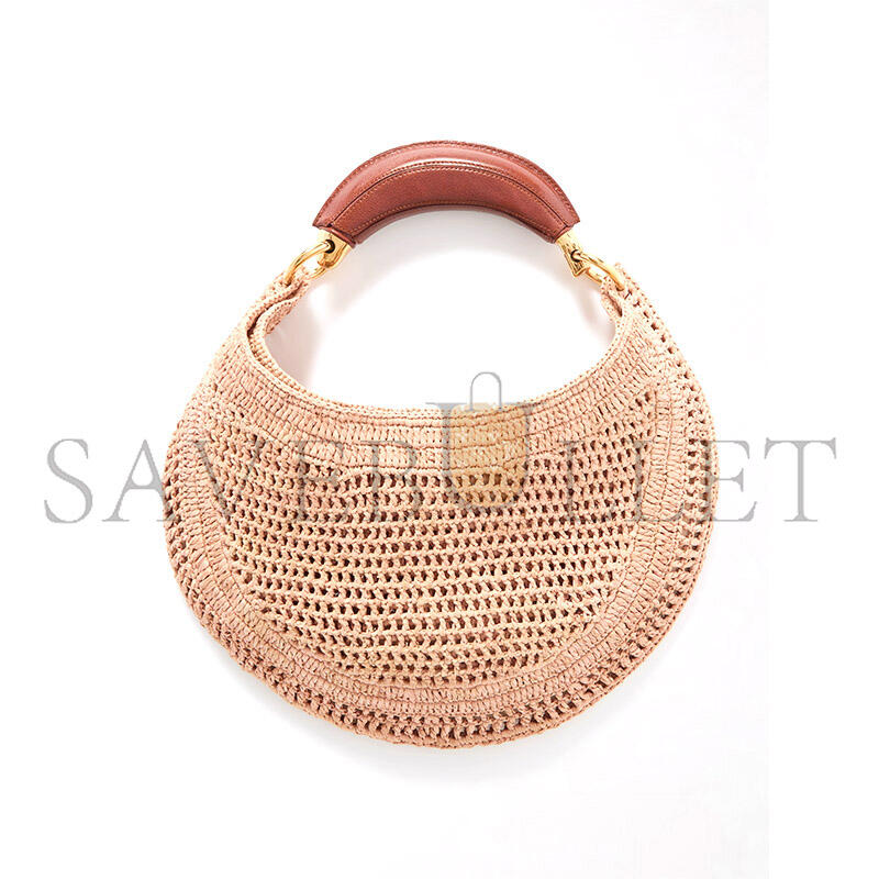 Ch10É summer banana hobo bag in raffia ch25us902p0824m (36*21.5cm)